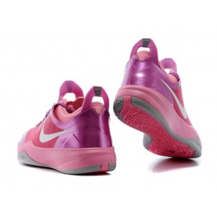 Nike Zoom Crusader Outdoor Chaussure de Basket-ball pour Homme Rose Blanc 642855-ID2