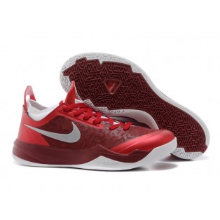 Nike Zoom Crusader Outdoor Chaussure de Basket-ball pour Homme Rouge Blanc 642855-ID7