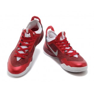 Nike Zoom Crusader Outdoor Chaussure de Basket-ball pour Homme Rouge Blanc 642855-ID7
