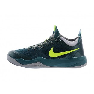 Nike Zoom Crusader Outdoor Chaussure de Basket-ball pour Homme Vert Gris 630909-300