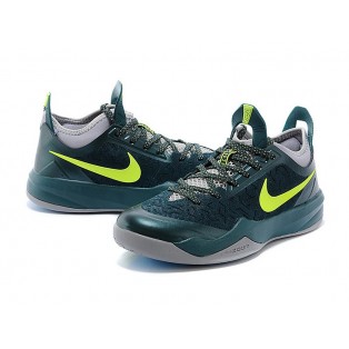 Nike Zoom Crusader Outdoor Chaussure de Basket-ball pour Homme Vert Gris 630909-300