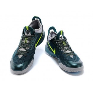 Nike Zoom Crusader Outdoor Chaussure de Basket-ball pour Homme Vert Gris 630909-300