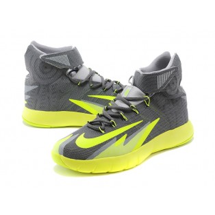 Nike Zoom HyperRev Chaussure de Basket-ball Nouvelle Site Officiel pour Homme Gris Vert 630913-005