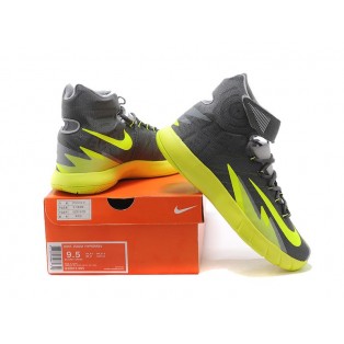 Nike Zoom HyperRev Chaussure de Basket-ball Nouvelle Site Officiel pour Homme Gris Vert 630913-005