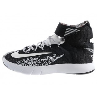 Nike Zoom HyperRev Chaussure de Basket-ball Nouvelle Site Officiel pour Homme Noir Blanc 630913-003