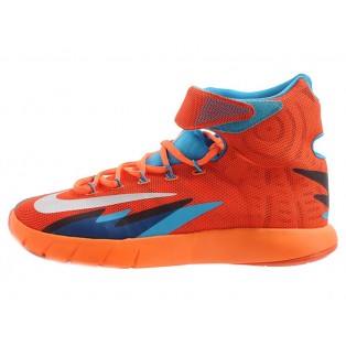 Nike Zoom HyperRev Team Orange Chaussure de Basket-ball Nouvelle Site Officiel pour Homme Bleu 630913-800