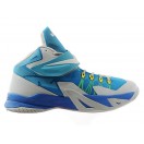 Nike Zoom LeBron Soldier 8/VIII 2015 Chaussure de Basket-ball Nouvelle pour Homme Bleu Blanc 653642-003