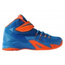Nike Zoom LeBron Soldier 8/VIII 2015 Chaussure de Basket-ball Nouvelle pour Homme Bleu Orange 653642-400
