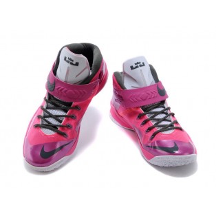 Nike Zoom LeBron Soldier 8/VIII 2015 Chaussure de Basket-ball Nouvelle pour Homme Rouge Blanc 653641-600