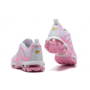 Nike Air Max Tn Plus/Tuned 2017 Chaussures de Baskets Pas Cher Pour Femme Rose/Blanche 898015_ID2