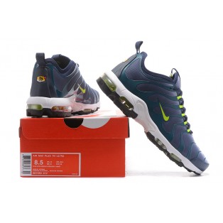 Nike Air Max Tn Plus/Tuned 2017 Chaussures de Baskets Pas Cher Pour Femme Bleu/Verte 898015_ID1