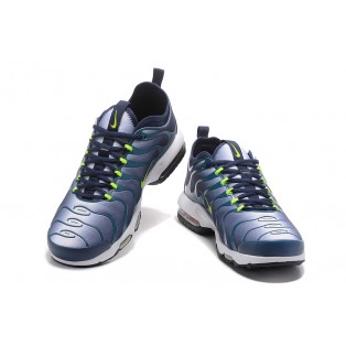 Nike Air Max Tn Plus/Tuned 2017 Chaussures de Baskets Pas Cher Pour Femme Bleu/Verte 898015_ID1