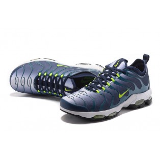 Nike Air Max Tn Plus/Tuned 2017 Chaussures de Baskets Pas Cher Pour Femme Bleu/Verte 898015_ID1