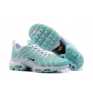 Nike Air Max Tn Plus/Tuned 2017 Chaussures de Baskets Pas Cher Pour Homme Verte/Blanche 898015_ID1