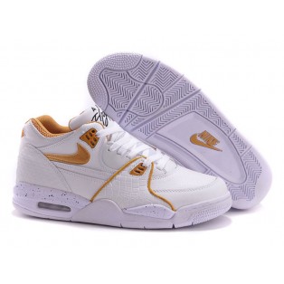 NOUVEAU BASKET Nike Air Flight 89 Chaussures Pour Homme Blanc 306252-115 Pas Cher