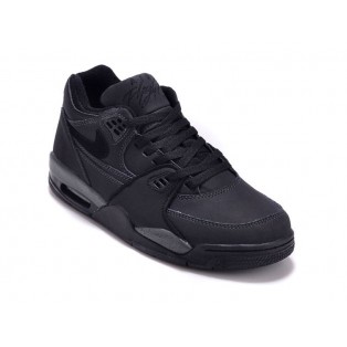 NOUVEAU BASKET Nike Air Flight 89 Chaussures Pour Homme Noir 306252-013 Pas Cher