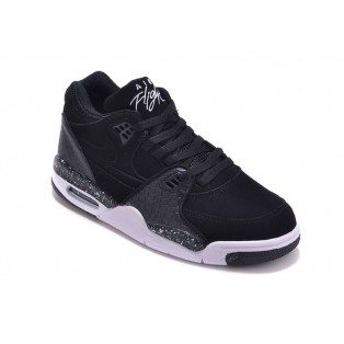 NOUVEAU BASKET Nike Air Flight 89 Chaussures Pour Homme Noir 306252-024 Pas Cher