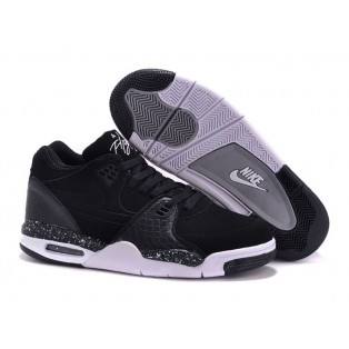 NOUVEAU BASKET Nike Air Flight 89 Chaussures Pour Homme Noir 306252-024 Pas Cher