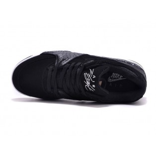 NOUVEAU BASKET Nike Air Flight 89 Chaussures Pour Homme Noir 306252-024 Pas Cher