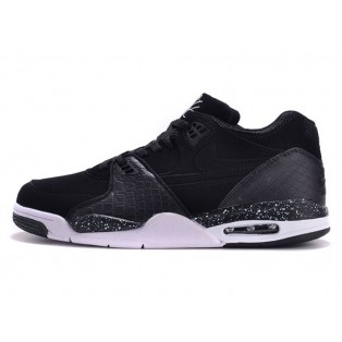 NOUVEAU BASKET Nike Air Flight 89 Chaussures Pour Homme Noir 306252-024 Pas Cher