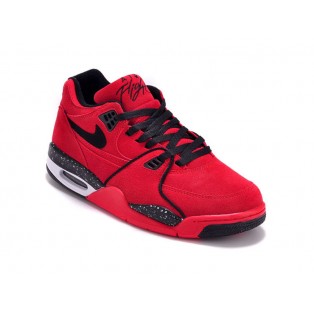 NOUVEAU BASKET Nike Air Flight 89 Chaussures Pour Homme Rouge 306252-600 Pas Cher
